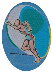 Športové nažehľovacie etikety - bežec